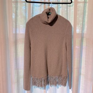 Gray turtle neck sweater